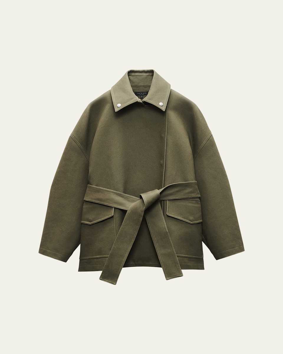 Rue Belted Cotton Jacket